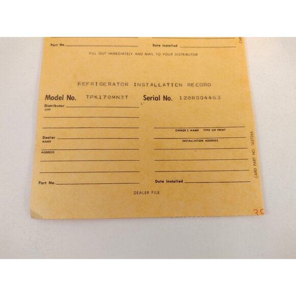 Vintage Kelvinator Appliance Warranty Postcard Set Advertisement Collectible - Picture 4 of 7